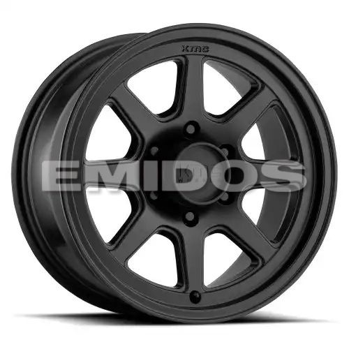 KMC KM301 TURBINE SATIN BLACK 6x114.3 17R 8.5 83.06 25