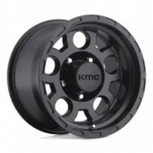 KMC KM522 ENDURO MATTE BLACK 5x139.7 15R 9 108 -12