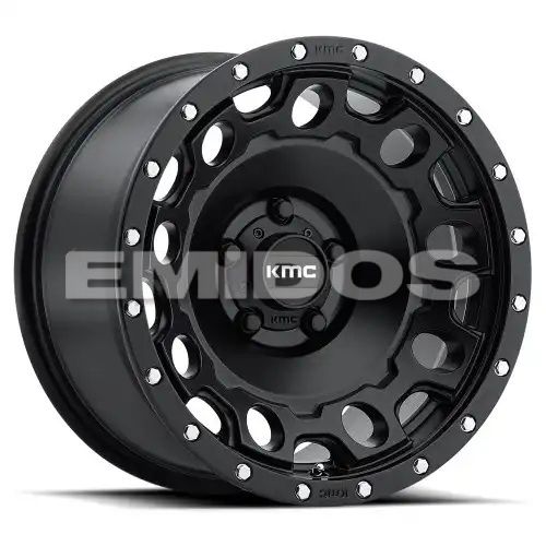 KMC KM529 HOLESHOT SATIN BLACK 5x139.7 17R 9 108 -12