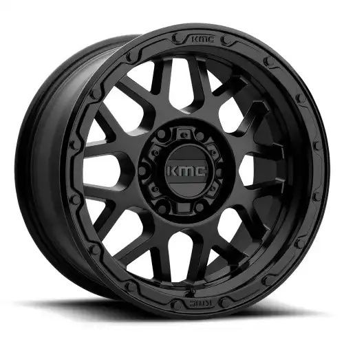 KMC KM535 GRENADE OFF-ROAD MATTE BLACK 8x180 17R 8.5 124.2 BNK