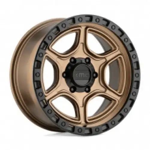 KMC KM539 PORTAL SATIN BRONZE W/ SATIN BLACK LIP 6x135 18R 8.5 87.1 18