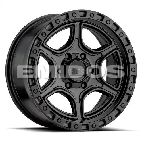 KMC KM539 PORTAL SATIN BLACK 6x120 18R 8.5 66.9 18