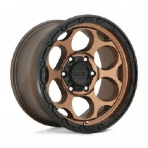 KMC KM541 DIRTY HARRY MATTE BRONZE W/ BLACK LIP 5x127 17R 8.5 71.5 18