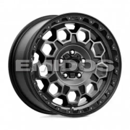 KMC KM545 TREK SATIN BLACK W/ GRAY TINT 5x114.3 17R 8 72.56 35