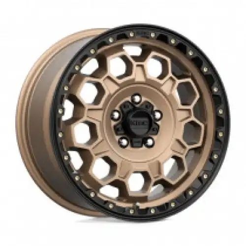 KMC KM545 TREK MATTE BRONZE W/ BLACK LIP 5x127 17R 9 71.5 -12