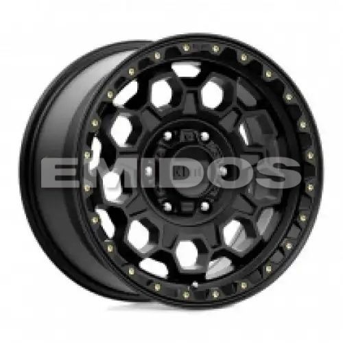 KMC KM545 TREK SATIN BLACK 6x139.7 17R 9 106.1 18