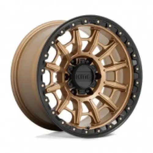 KMC KM547 CARNAGE MATTE BRONZE W/ BLACK LIP 5x127 17R 9 71.5 -12