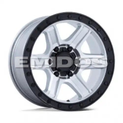 KMC KM551 OUTRUN MACHINED W/ GLOSS BLACK LIP 5x127 18R 9 71.5 18