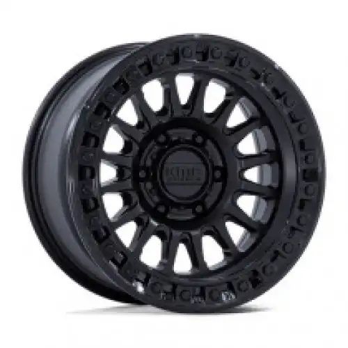 KMC KM552 IMS MATTE BLACK W/ GLOSS BLACK LIP 5x127 20R 9 71.5 18
