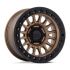 KMC KM552 IMS MATTE BRONZE W GLOSS BLACK LIP 5x127 18R 9 71.5 BNK