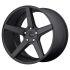 KMC KM685 DISTRICT SATIN BLACK 5x115 22R 10.5 72.56 20