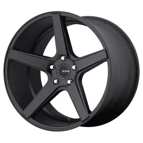 KMC KM685 DISTRICT SATIN BLACK 5x120 22R 9 74.1 15