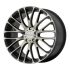 KMC KM693 MAZE SATIN BLACK W MACHINED DARK TINT FACE 5x114.3 20R 8.5 72.56 40