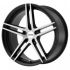 KMC KM703 MONOPHONIC SATIN BLACK BRUSHED 5x120 18R 8.5 74.1 35