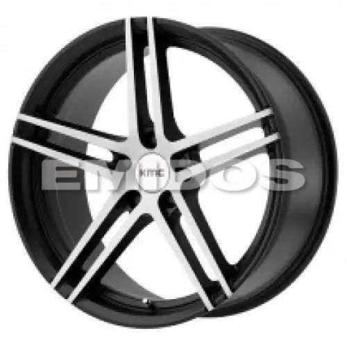 KMC KM703 MONOPHONIC SATIN BLACK BRUSHED 5x114.3 18R 9.5 72.56 35