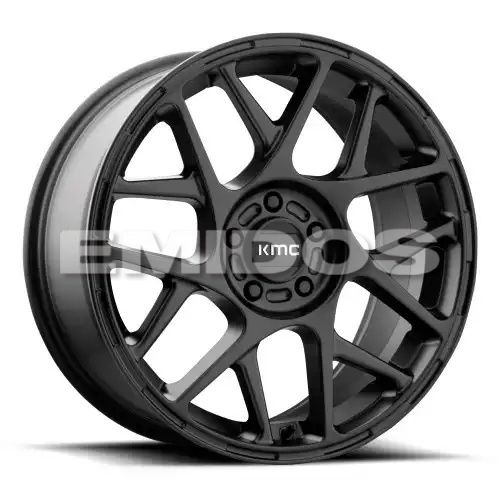 KMC KM708 BULLY SATIN BLACK 5x110 R 7.5 72.56 30