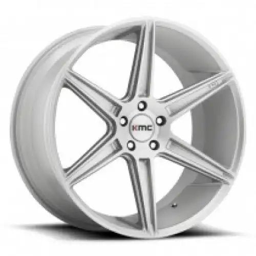 KMC KM711 PRISM BRUSHED SILVER 5x120 22R 10.5 74.1 40