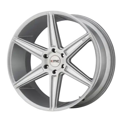 KMC KM712 PRISM TRUCK BRUSHED SILVER 5x127 20R 9 71.5 30