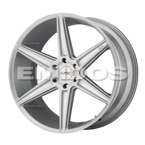 KMC KM712 PRISM TRUCK BRUSHED SILVER 5x127 20R 9 71.5 30