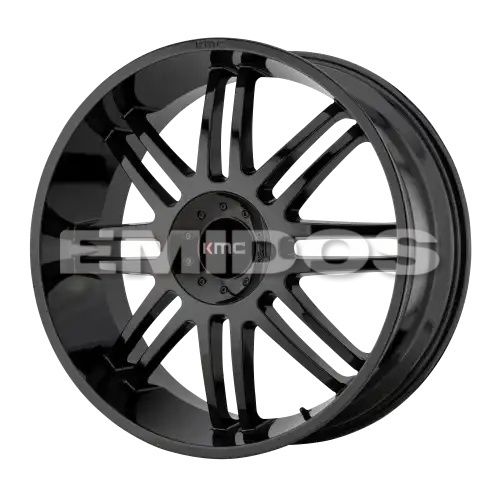 KMC KM714 REGULATOR GLOSS BLACK 5x114.3/120 22R 9.5 74.1 30