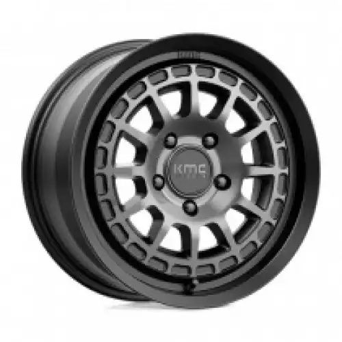 KMC KM719 CANYON SATIN BLACK W/ GRAY TINT 5x114.3 17R 8 72.56 35