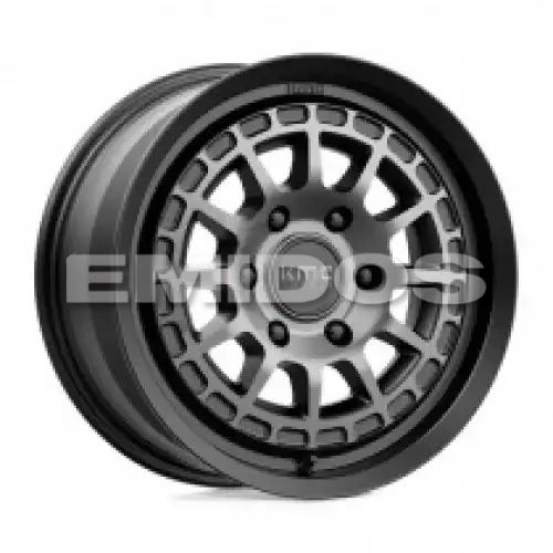 KMC KM719 CANYON SATIN BLACK W/ GRAY TINT 6x139.7 17R 8 100.3 35