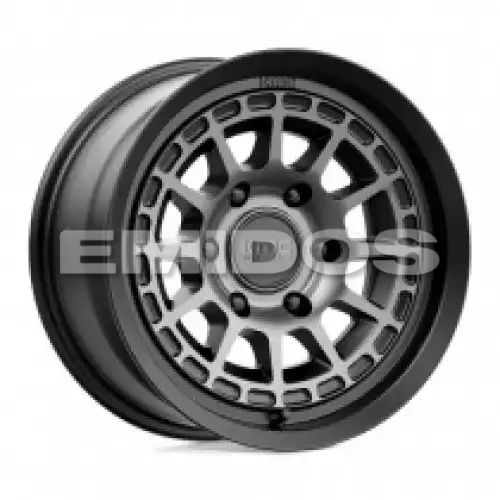 KMC KM719 CANYON SATIN BLACK W/ GRAY TINT 5x127 17R 8.5 71.5 BNK