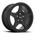 KMC KM721 ALPINE SATIN BLACK 5x110 17R 8 72.56 38