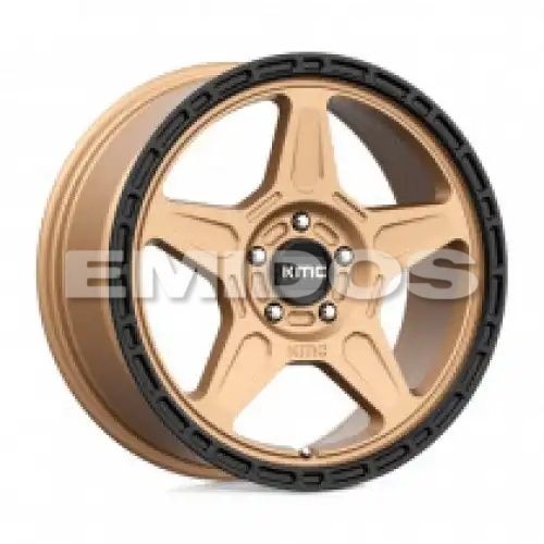 KMC KM721 ALPINE MATTE BRONZE W/ BLACK LIP 5x114.3 18R 8 72.56 38