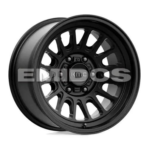 KMC KM724 IMPACT OL SATIN BLACK 6x139.7 16R 8 106.1 BNK