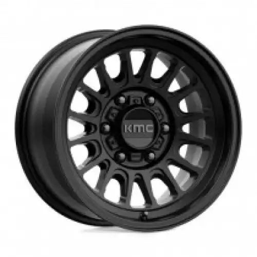 KMC KM724 IMPACT OL SATIN BLACK 5x127 17R 8.5 71.5 BNK