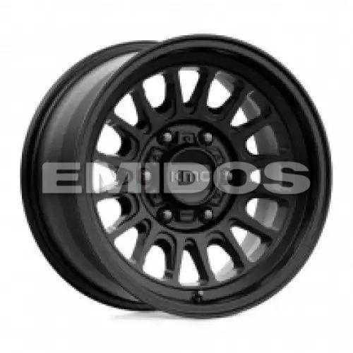 KMC KM724 IMPACT OL SATIN BLACK 6x120 17R 8.5 66.9 BNK