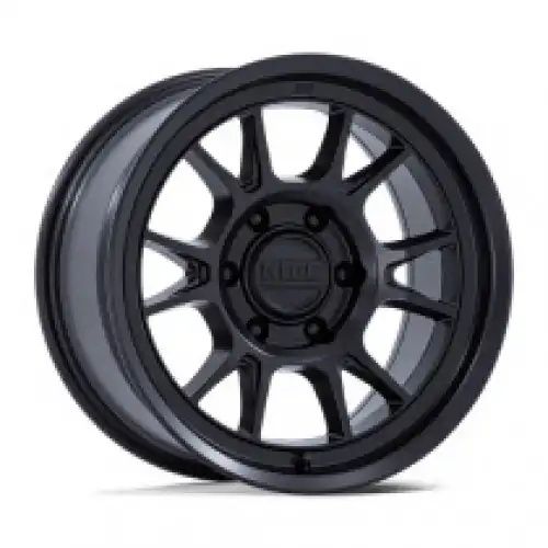 KMC KM729 RANGE MATTE BLACK 6x114.3 17R 8.5 66.06 BNK