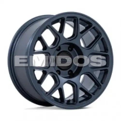 KMC KM730 HATCHET METALLIC BLUE 6x135 17R 8.5 87.1 25