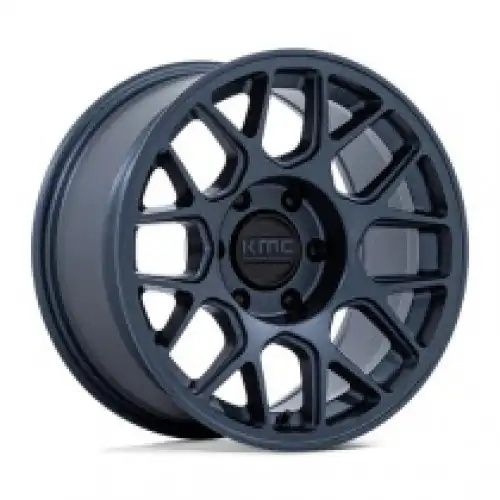 KMC KM730 HATCHET METALLIC BLUE 6x139.7 17R 8.5 106.1 25