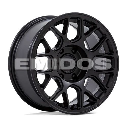 KMC KM730 HATCHET MATTE BLACK 6x139.7 17R 8.5 106.1 25