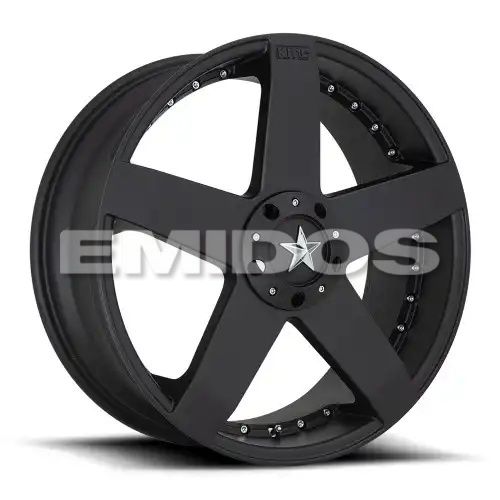 KMC KM775 ROCKSTAR CAR MATTE BLACK 5x100/114.3 18R 8 72.56 42