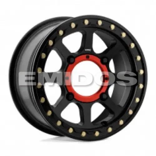 KMC KS234 ADDICT 2 BEADLOCK SATIN BLACK 4x156 15R 6 132 38
