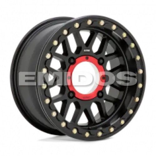 KMC KS235 GRENADE BEADLOCK SATIN BLACK 4x110 14R 7 86 10