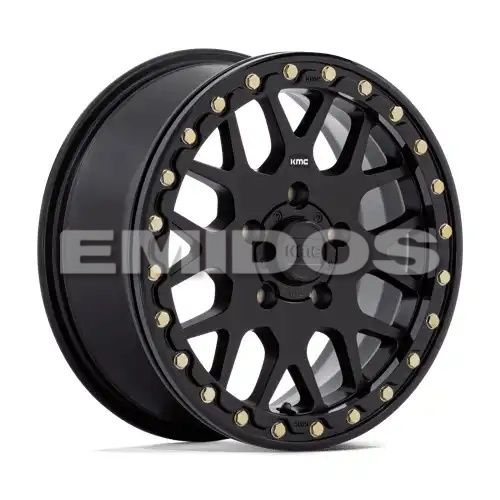 KMC KS235 GRENADE BEADLOCK SATIN BLACK 5x114.3 15R 6 72.56 38