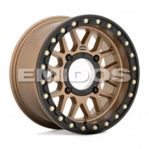KMC KS235 GRENADE BEADLOCK SATIN BRONZE 4x156 15R 7 115.1 10