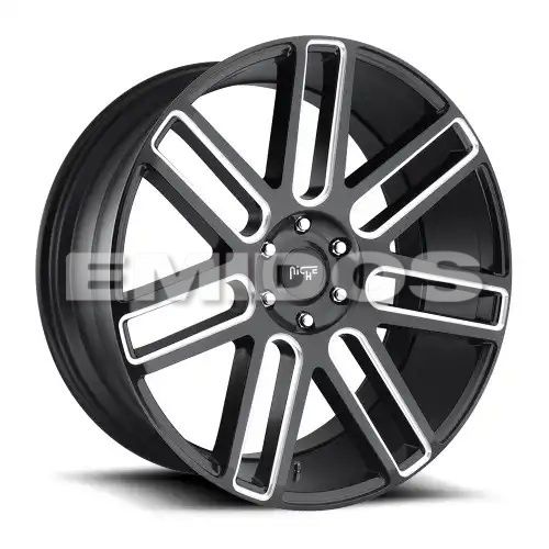 Niche M096 ELAN MATTE BLACK MILLED 5x139.7 24R 10 78.1 25