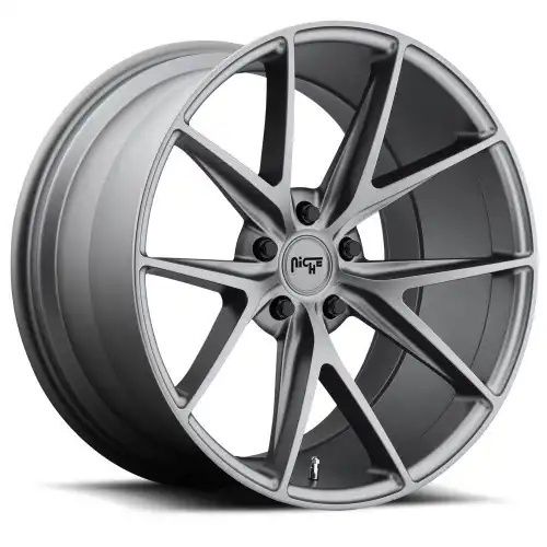 Niche M116 MISANO MATTE GUN METAL 5x114.3 17R 8 72.56 40