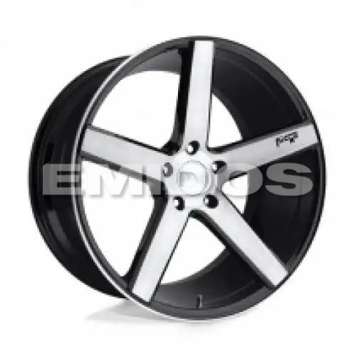 Niche M124 MILAN GLOSS BLACK BRUSHED 5x120 20R 8.5 72.56 35