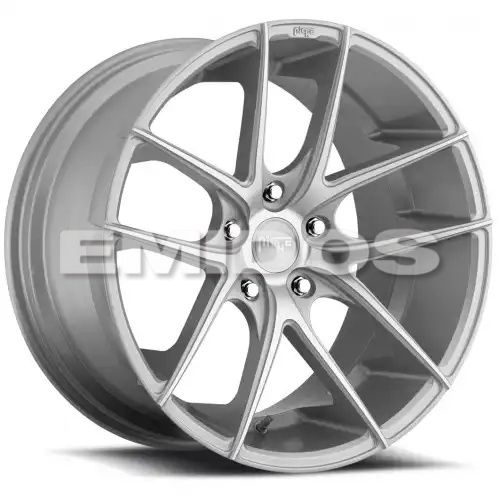 Niche M131 TARGA GLOSS SILVER MACHINED 5x108 20R 8.5 63.36 40