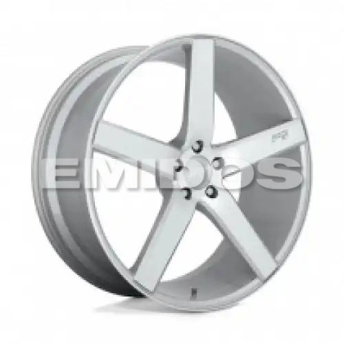 Niche M135 MILAN GLOSS SILVER MACHINED 5x114.3 19R 8.5 72.56 35