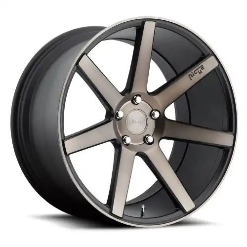 Niche M150 VERONA MATTE BLACK MACHINED 5x100 18R 8 66.06 40