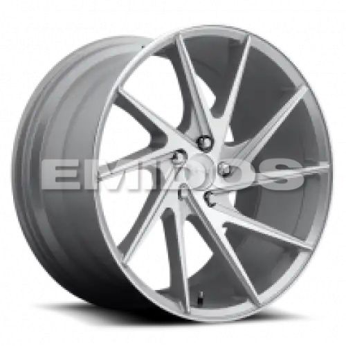 Niche M162 INVERT GLOSS SILVER MACHINED 5x114.3 20R 10.5 72.56 45