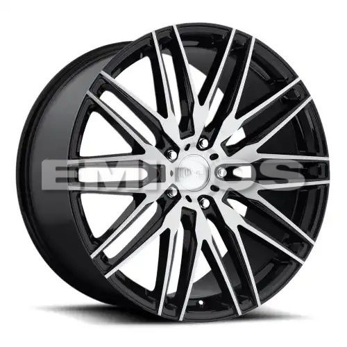 Niche M165 ANZIO GLOSS BLACK BRUSHED 5x114.3 22R 9 72.56 38