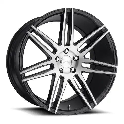 Niche M178 TRENTO GLOSS BLACK BRUSHED 5x112 20R 10.5 66.56 27